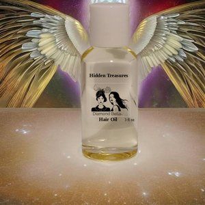 Diamond Bella Hidden Treasures Hair Oil 3 fl oz